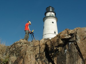 Boston Light at Little Brewster Island